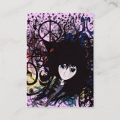 Carte De Visite Anime Girls - (Dos)