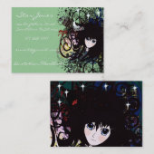 Carte De Visite Anime Girls - (Devant / Derrière)
