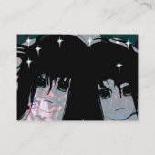 Carte De Visite Anime Girls (Dos)