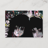 Carte De Visite Anime Girls - (Dos)