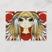Carte De Visite Anime Girl's Club (Dos)