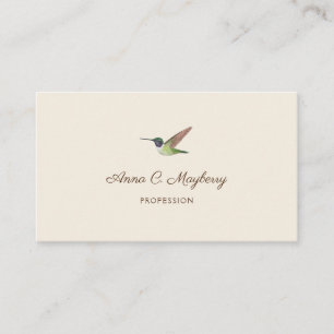 Carte de visite Anna's Hummingbird