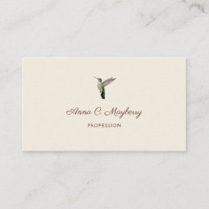Carte de visite Anna's Hummingbird