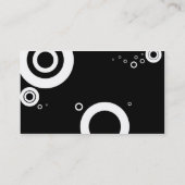 Carte De Visite anneaux de batteur (Dos)