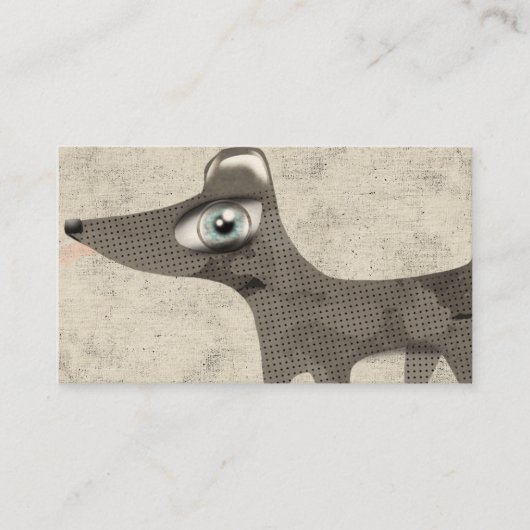 Carte De Visite Année du chien (Devant)