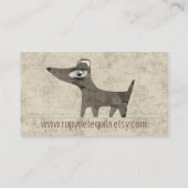 Carte De Visite Année du chien (Dos)