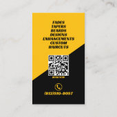 Carte De Visite Annonce privée Miguel Divinez (Dos)
