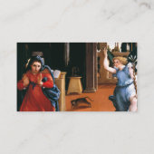 Carte De Visite ANNONCE RECANATI par Lorenzo Lotto (Dos)