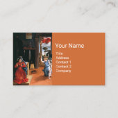 Carte De Visite ANNONCE RECANATI par Lorenzo Lotto (Devant)