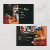 Carte De Visite ANNONCE RECANATI par Lorenzo Lotto (Devant / Derrière)