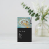 Carte De Visite Annunciation ,Saint Emidius and an OVNI (Debout devant)