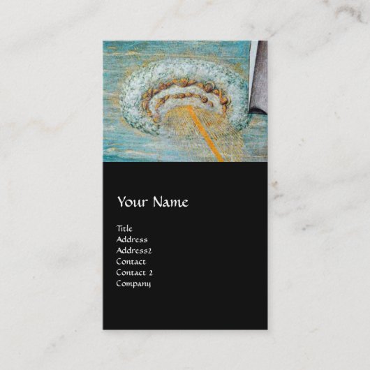 Carte De Visite Annunciation ,Saint Emidius and an OVNI (Devant)