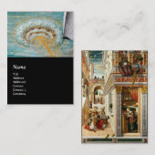 Carte De Visite Annunciation ,Saint Emidius and an OVNI (Devant / Derrière)
