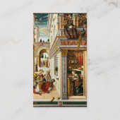 Carte De Visite Annunciation ,Saint Emidius and an OVNI (Dos)