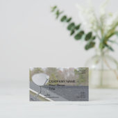 Carte De Visite antenne parabolique sur le toit (Debout devant)