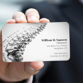 Carte De Visite Antique anatomique illustration chiropraticien pho