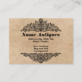 carte de visite "Antique/Antique Enchère" (Devant)