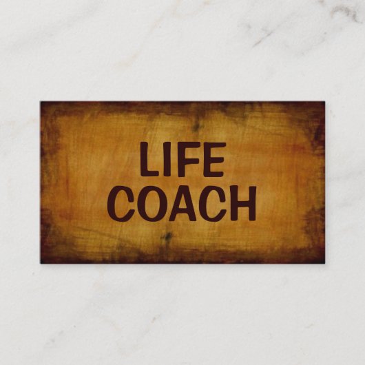Carte de visite antique Coach de vie (Devant)