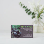 Carte de visite antique de restauration (Debout devant)