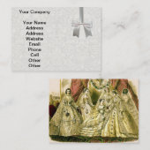 Carte De Visite Antique Mariage (Devant / Derrière)