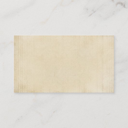 Carte De Visite Antique Parchment (Dos)