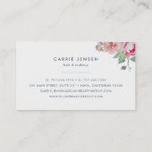 Carte De Visite Antique Peony Colorblock (Dos)