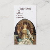 Carte De Visite ANTIQUE RENAISSANCE CITE LE PAPE White Pearl (Devant)