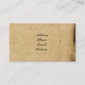Carte De Visite Antiquité 3 (Dos)