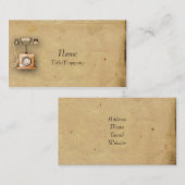 Carte De Visite Antiquité 4 (Devant / Derrière)