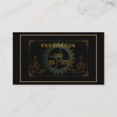 Carte De Visite Antiquité Vintage Steampunk (Dos)