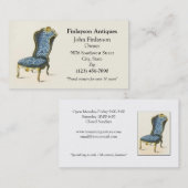 Carte De Visite Antiquités (Devant / Derrière)