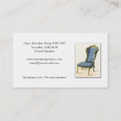 Carte De Visite Antiquités (Dos)