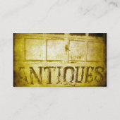 Carte De Visite Antiquités (Dos)