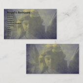 Carte De Visite Antiquités d'Ange, Art numérique d'Ange (Devant / Derrière)