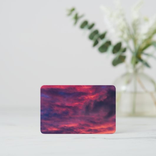 Carte De Visite août rouge (Debout devant)