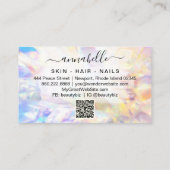 Carte De Visite *~* AP26 OPAL Prism arc-en-ciel cristal Ethereal Q (Dos)