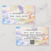 Carte De Visite *~* AP26 OPAL Prism arc-en-ciel cristal Ethereal Q (Devant / Derrière)