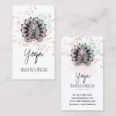 Carte De Visite *~* AP33 Rainbow Chakra Parties scintillant spirit (Devant / Derrière)