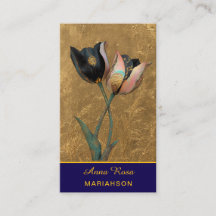 *~* AP98 Élégante Fleur Or 1  Vintage  QR 