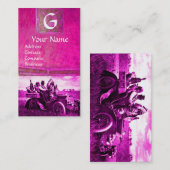 CARTE DE VISITE APACHES ET GERONIMO CONDUISANT UNE VOITURE À MOTEU (Devant / Derrière)