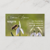 Carte De Visite apiariste beemaster miel apiariste apiculteur apic (Dos)