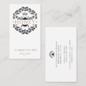 Carte De Visite Apiary de l'apiculteur de l'aile noire blanche d'o (Devant / Derrière)