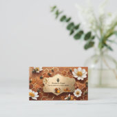 Carte de visite apiculteur (Debout devant)