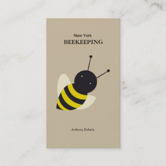 Carte De Visite apiculture d'abeille kawaii