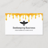 Carte De Visite Apiculture Miel Apiary Gold Drives Farm (Devant)