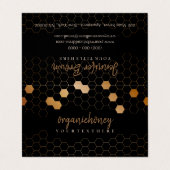 Carte De Visite Apière d'abeille (Extérieur déplié)