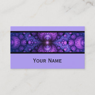 Carte De Visite Apophyse Abstraite Fusion d'atome fractale + votre