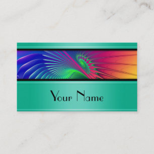 Carte De Visite Apophyse Fractal OUTBURST + votre texte