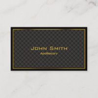 Apothecary Professional Gold Frame Diamond Grilles