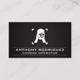 Carte De Visite Appareil photo   Photographe